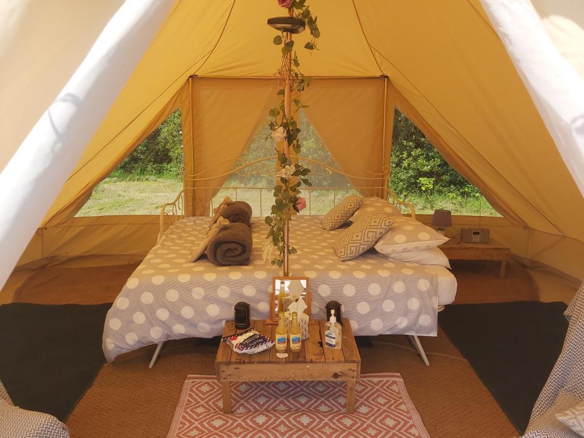 Hopgarden Glamping - Luxury 6M Bell Tent Wadhurst Exterior photo
