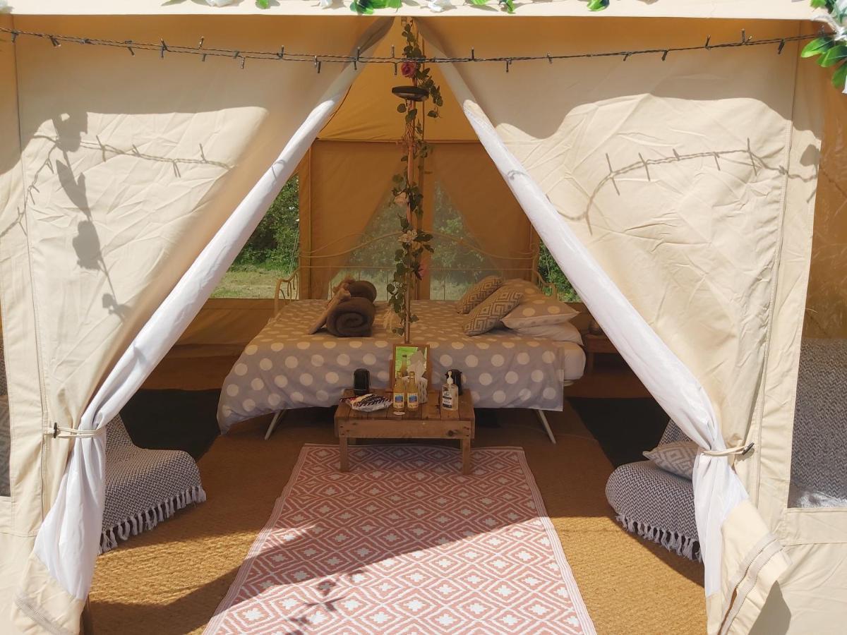 Hopgarden Glamping - Luxury 6M Bell Tent Wadhurst Exterior photo