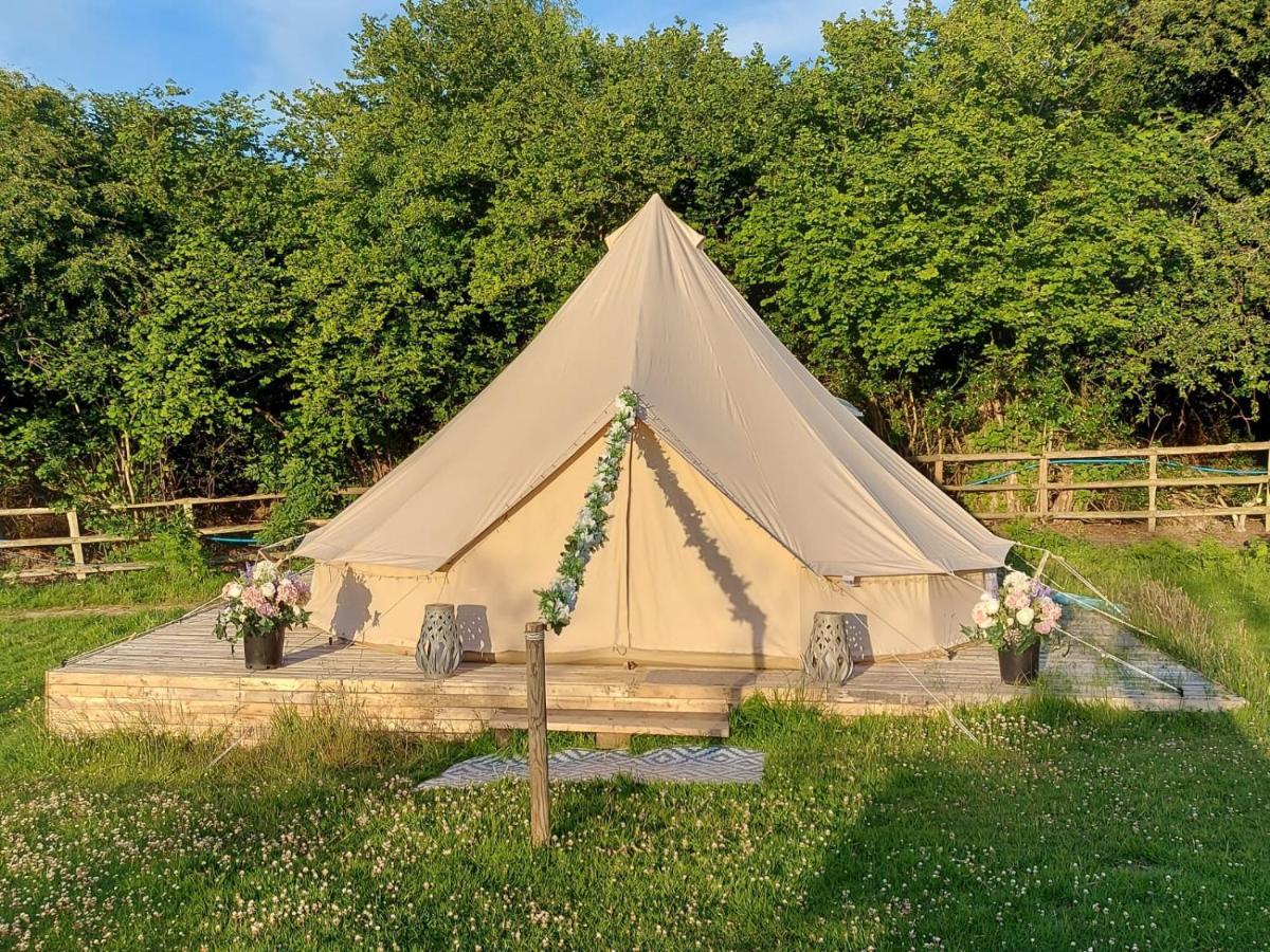 Hopgarden Glamping - Luxury 6M Bell Tent Wadhurst Exterior photo