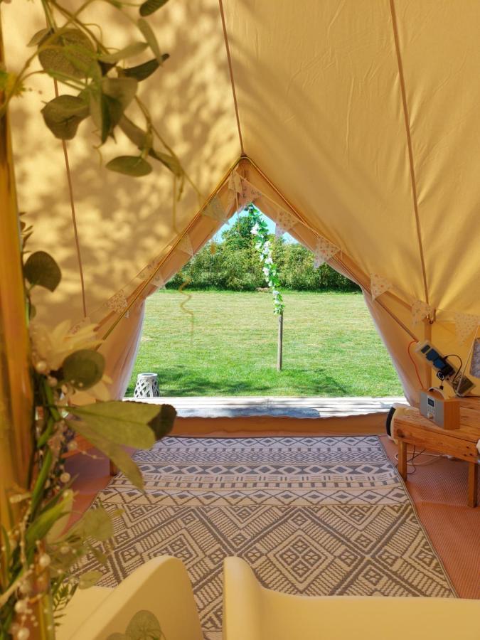 Hopgarden Glamping - Luxury 6M Bell Tent Wadhurst Exterior photo