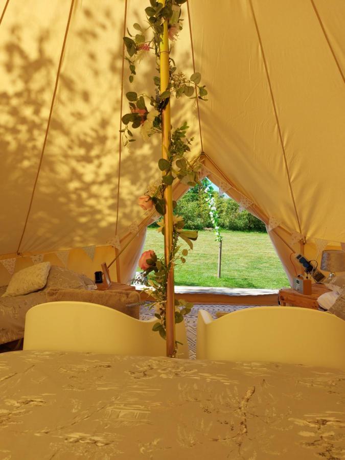 Hopgarden Glamping - Luxury 6M Bell Tent Wadhurst Exterior photo