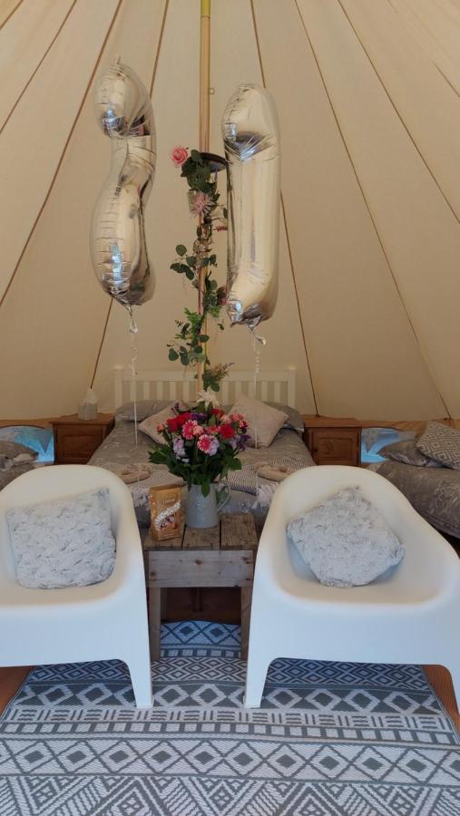 Hopgarden Glamping - Luxury 6M Bell Tent Wadhurst Exterior photo