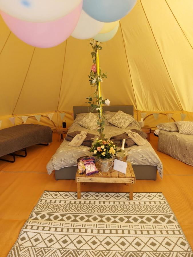Hopgarden Glamping - Luxury 6M Bell Tent Wadhurst Exterior photo